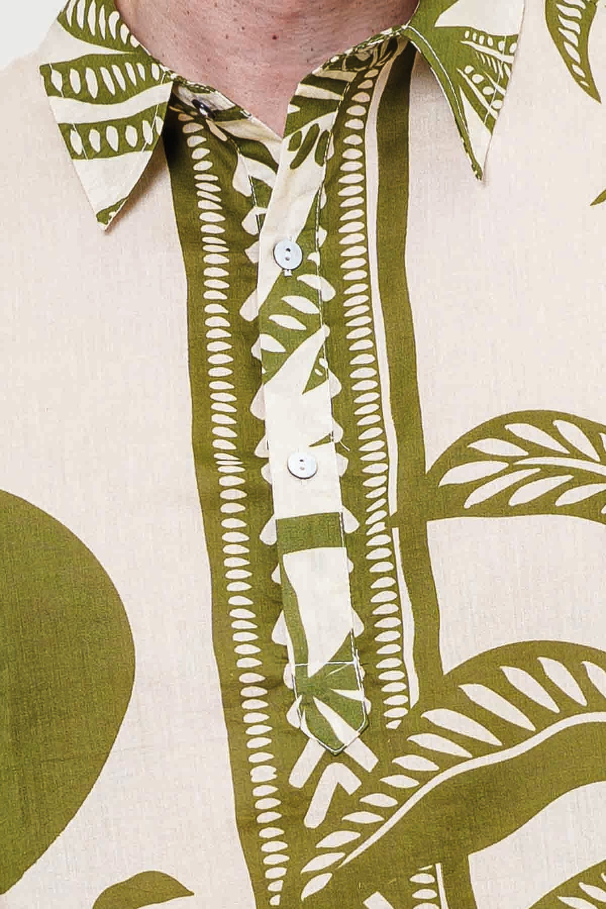 Detail de La chemise seraphin de Monsieur Charli