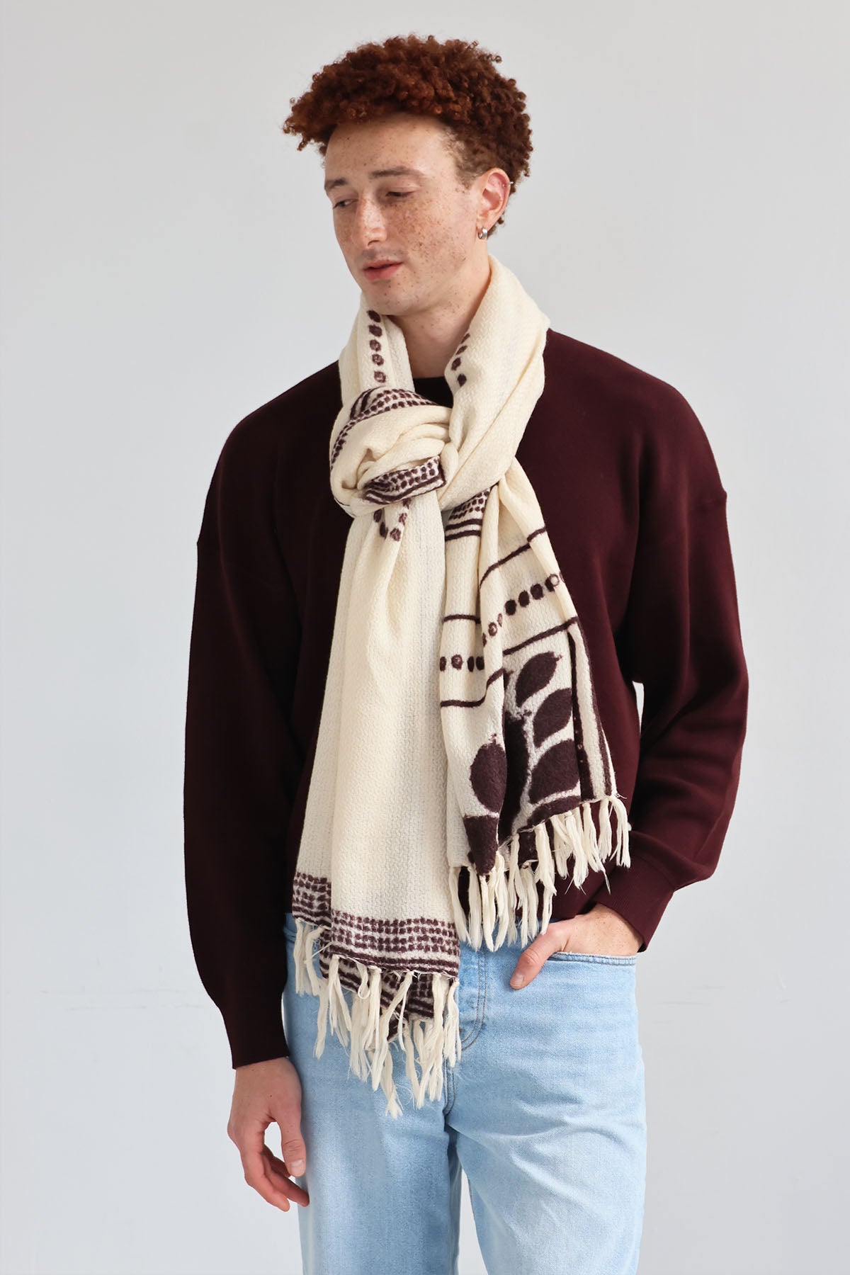 Foulard homme signé Monsieur Charli