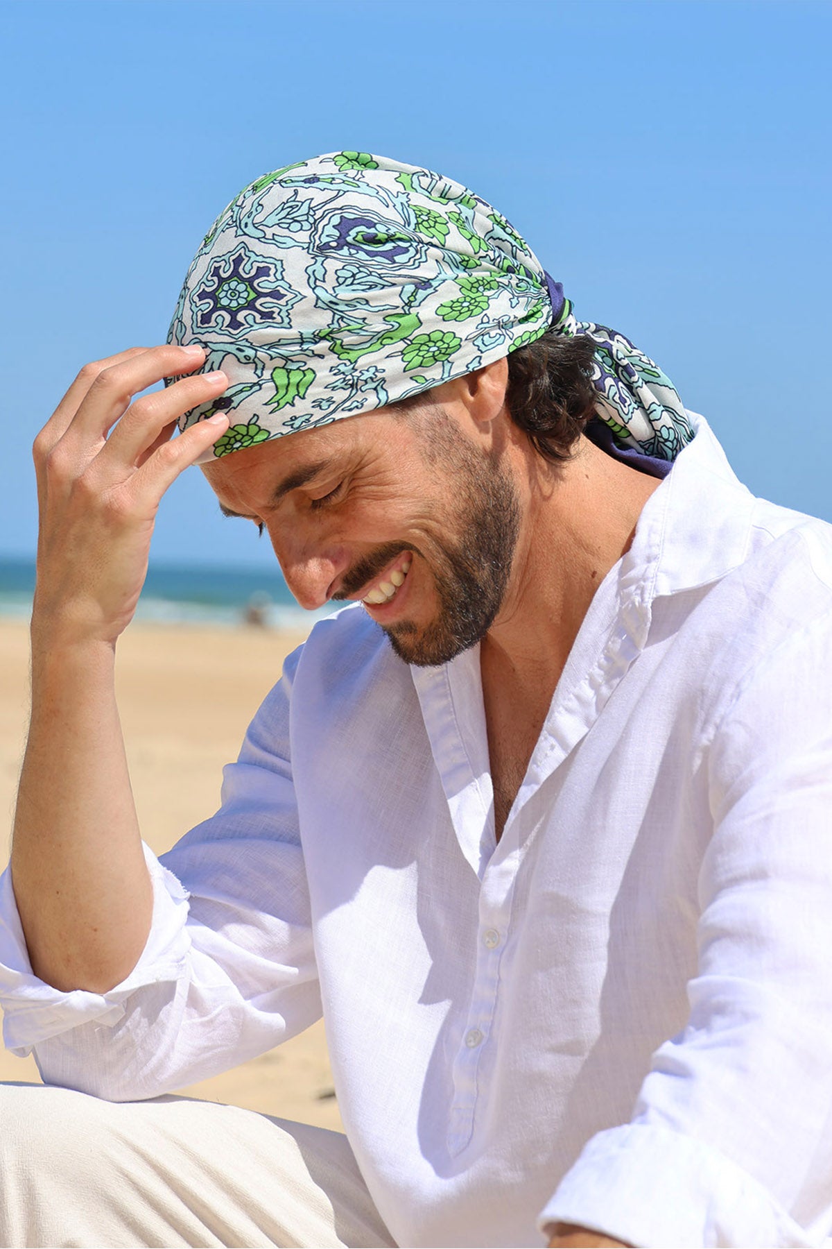BANDANA EN MODAL FELIX BLEU MARINE