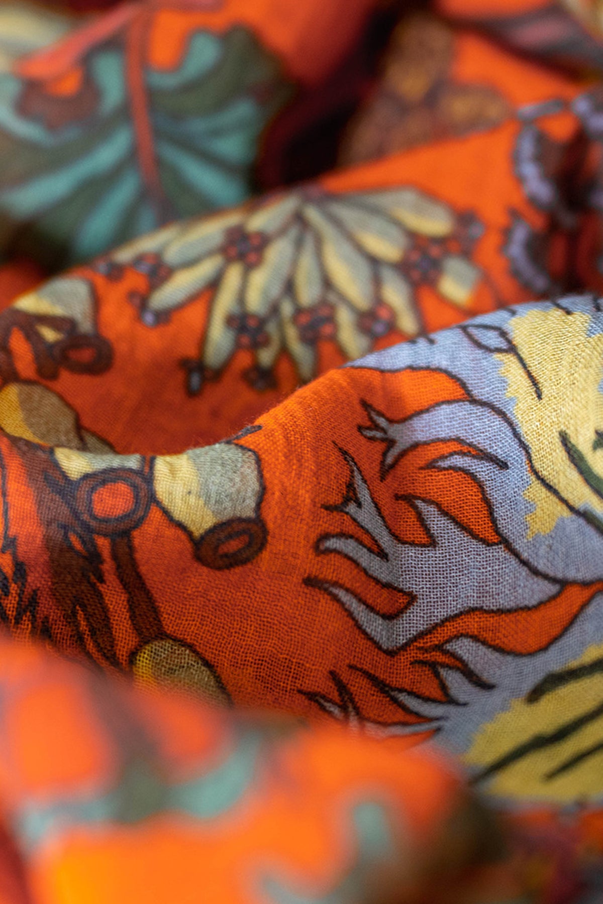 CHECHE EN COTON FLORIAN ORANGE