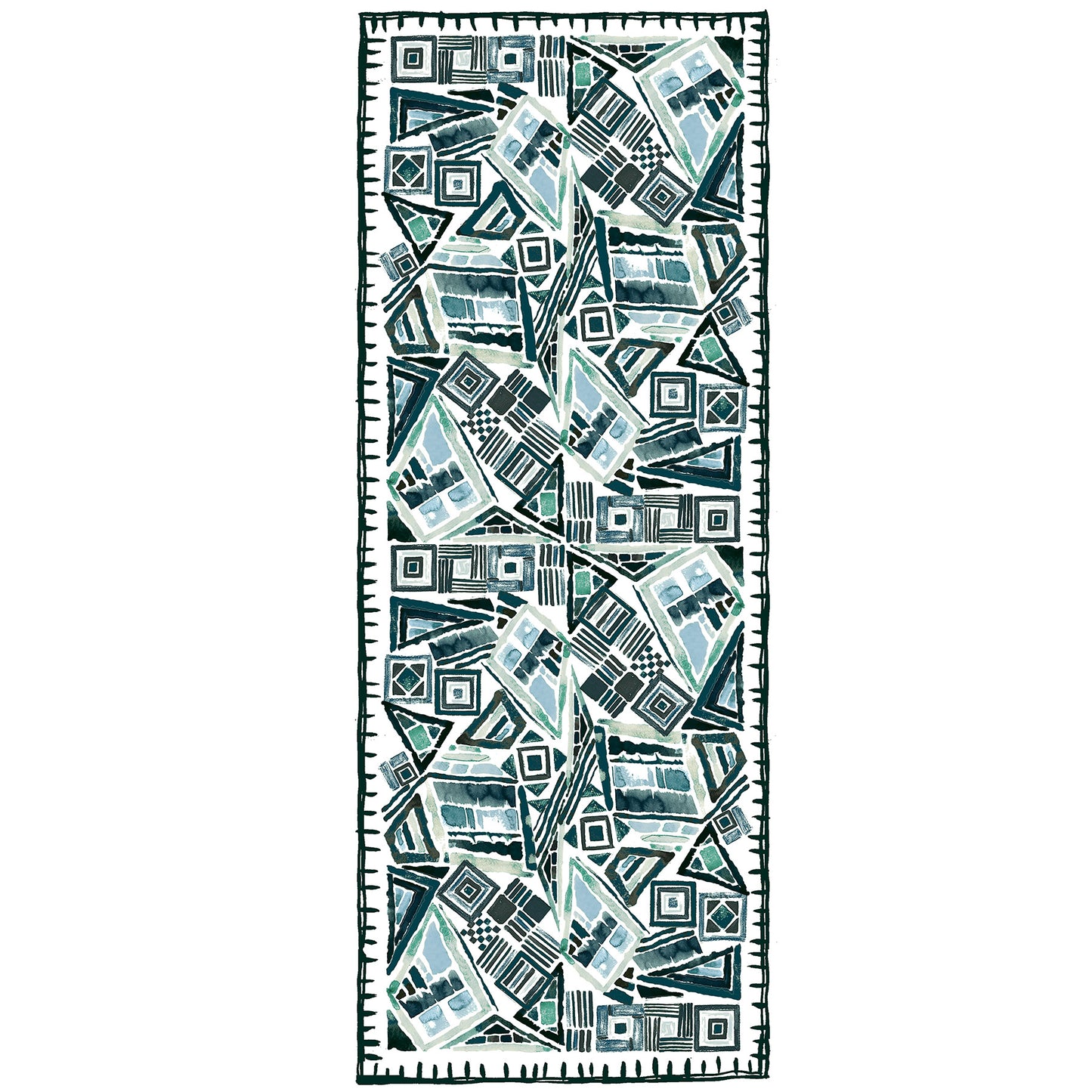 un foulard imprimé et coloré de Monsieur Charli