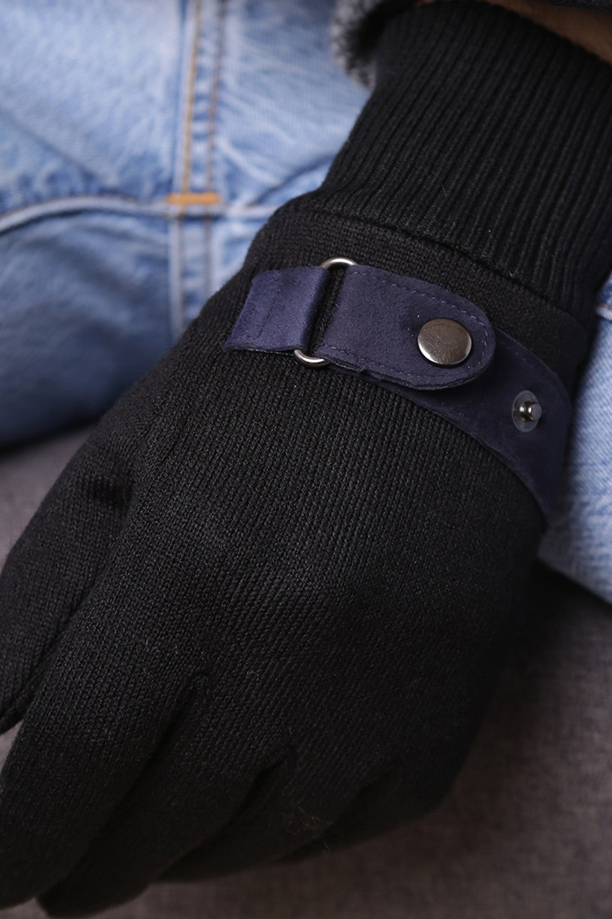 GANTS HECTOR NOIR MARINE
