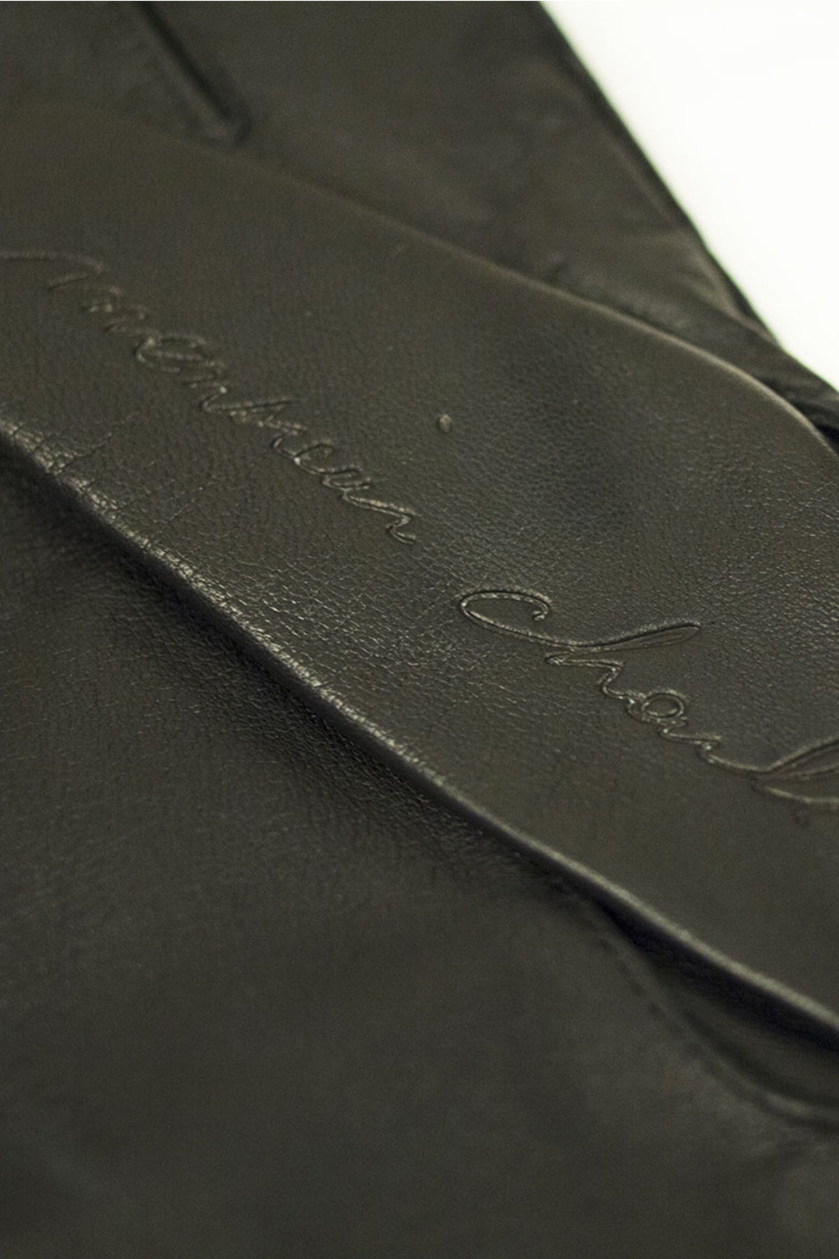 GANTS CUIR HELORY NOIR BRUN