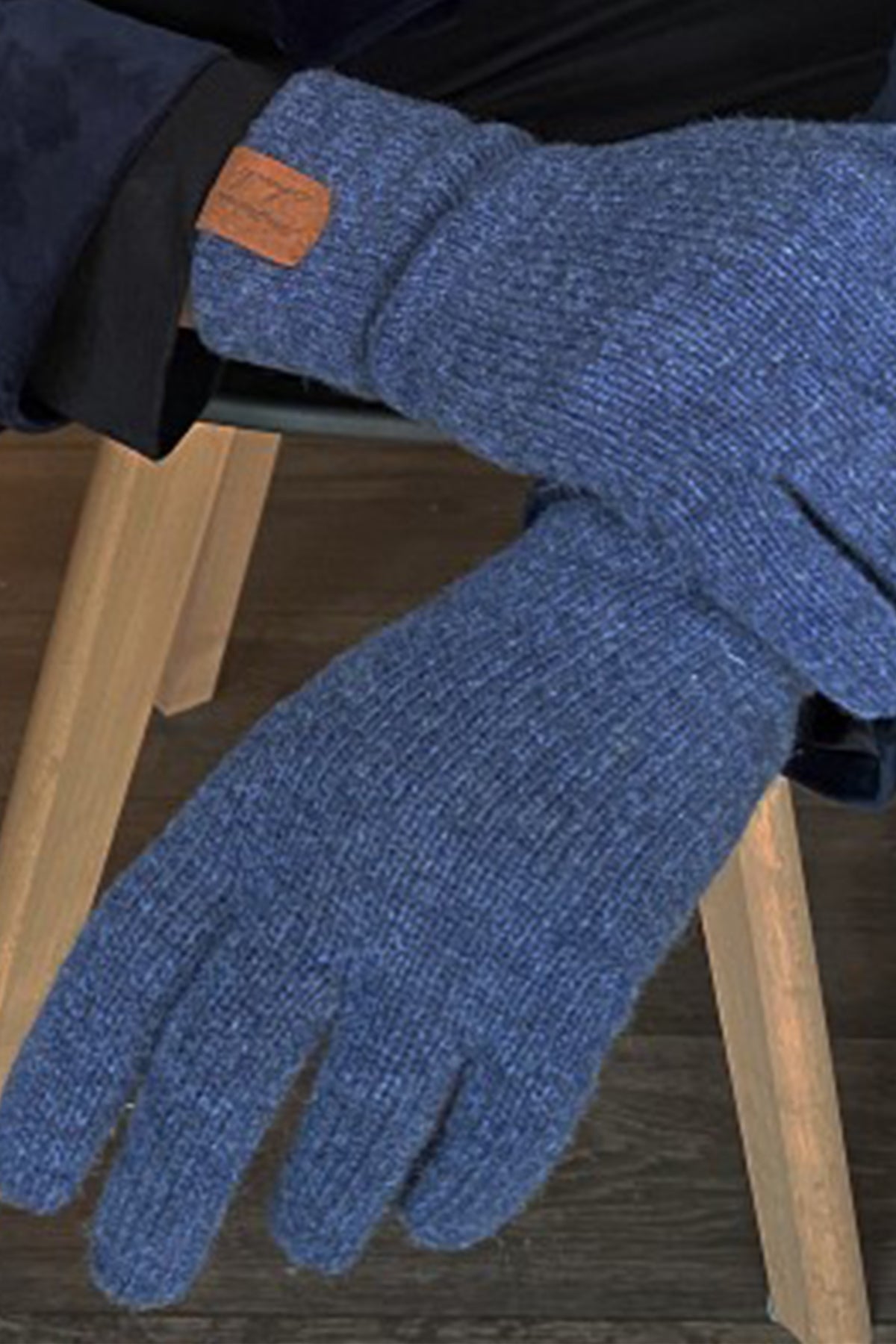 GANTS LAINE HUBERT BLEU