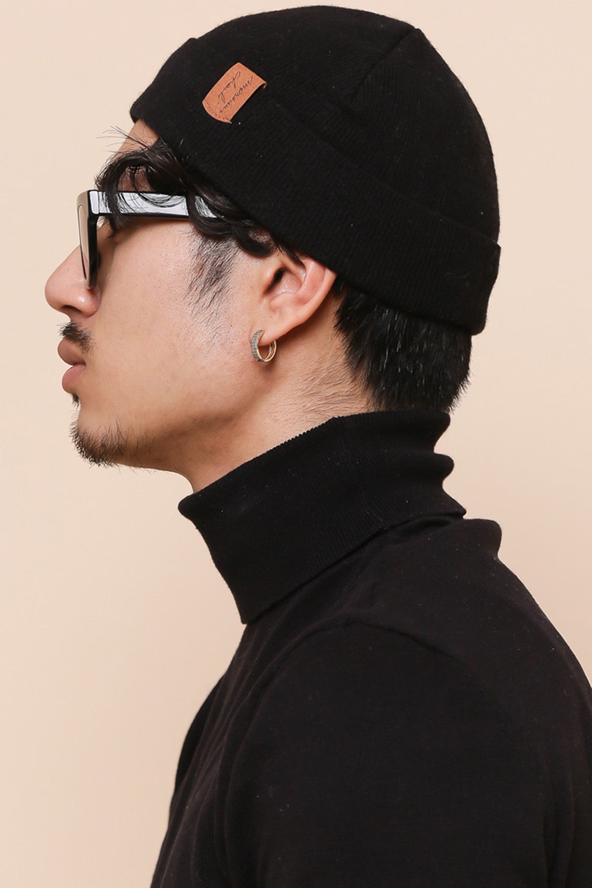 BONNET LAINE MERINO JOE NOIR