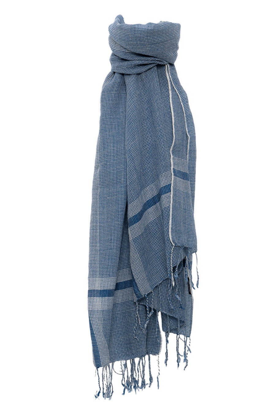ECHARPE EN LAINE MAXENCE BLEU