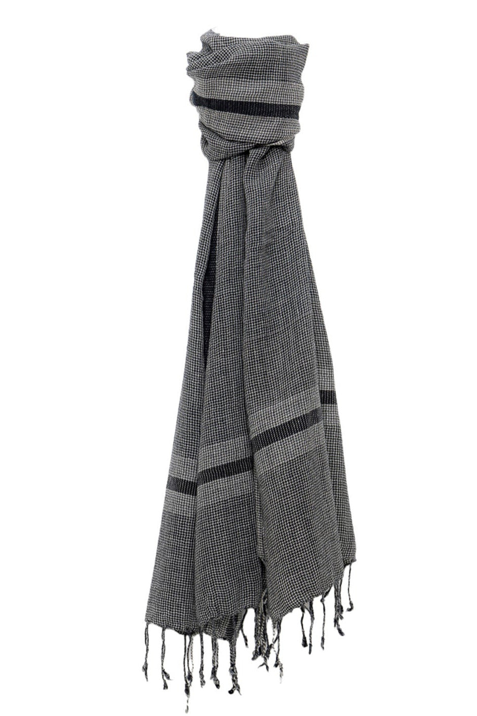 ECHARPE EN LAINE MAXENCE NOIR