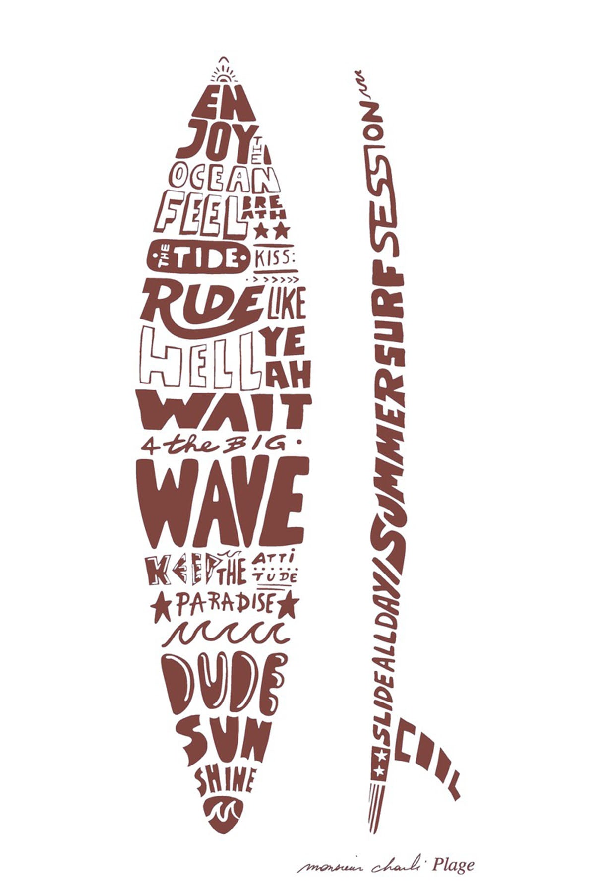 FOUTA SURF TERRACOTTA