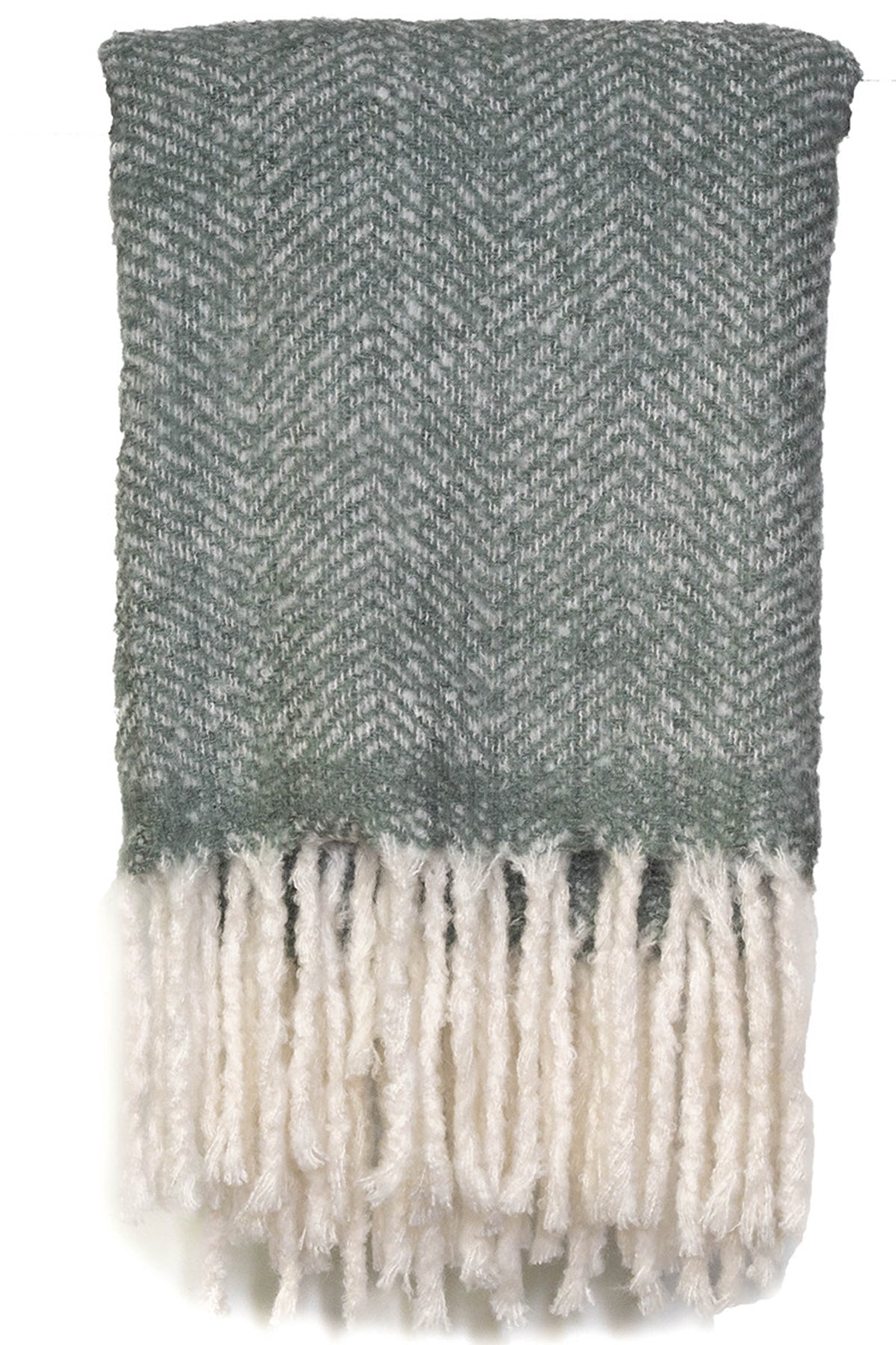 PLAID MOHAIR TOM GRIS