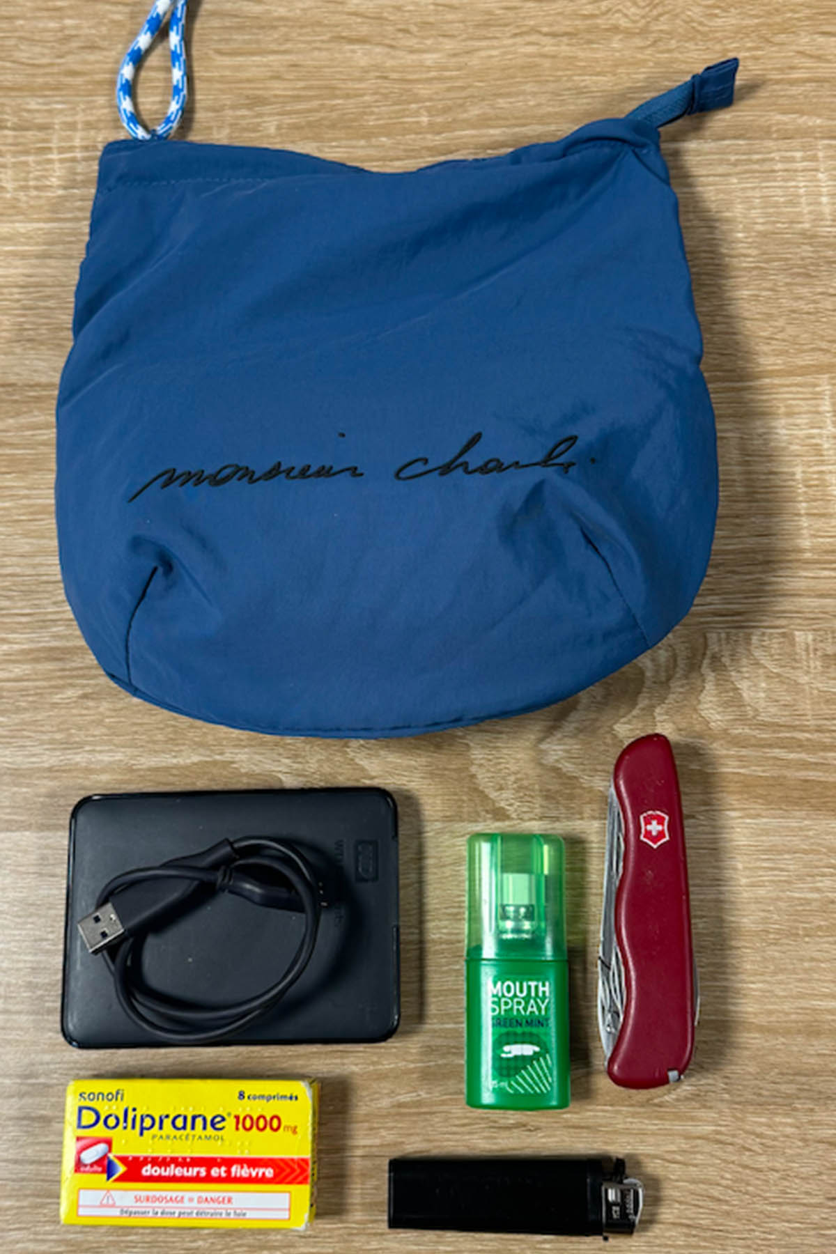 TROUSSE WILLIAM EN NYLON CHARTREUSE
