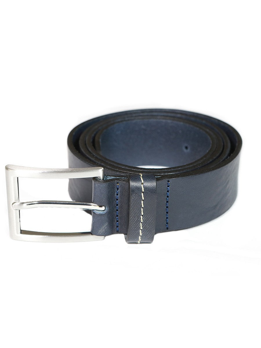 CEINTURE EN CUIR OSVALD MARINE