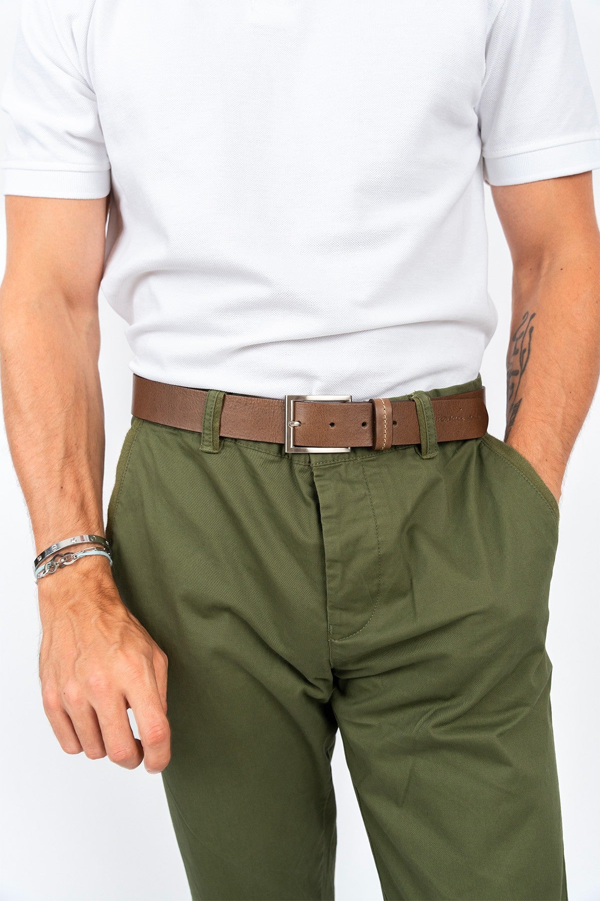 CEINTURE OSVALD TAUPE