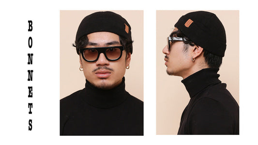 homme portant un bonnet noir avec des lunettes de soleil Monsieur Charli
