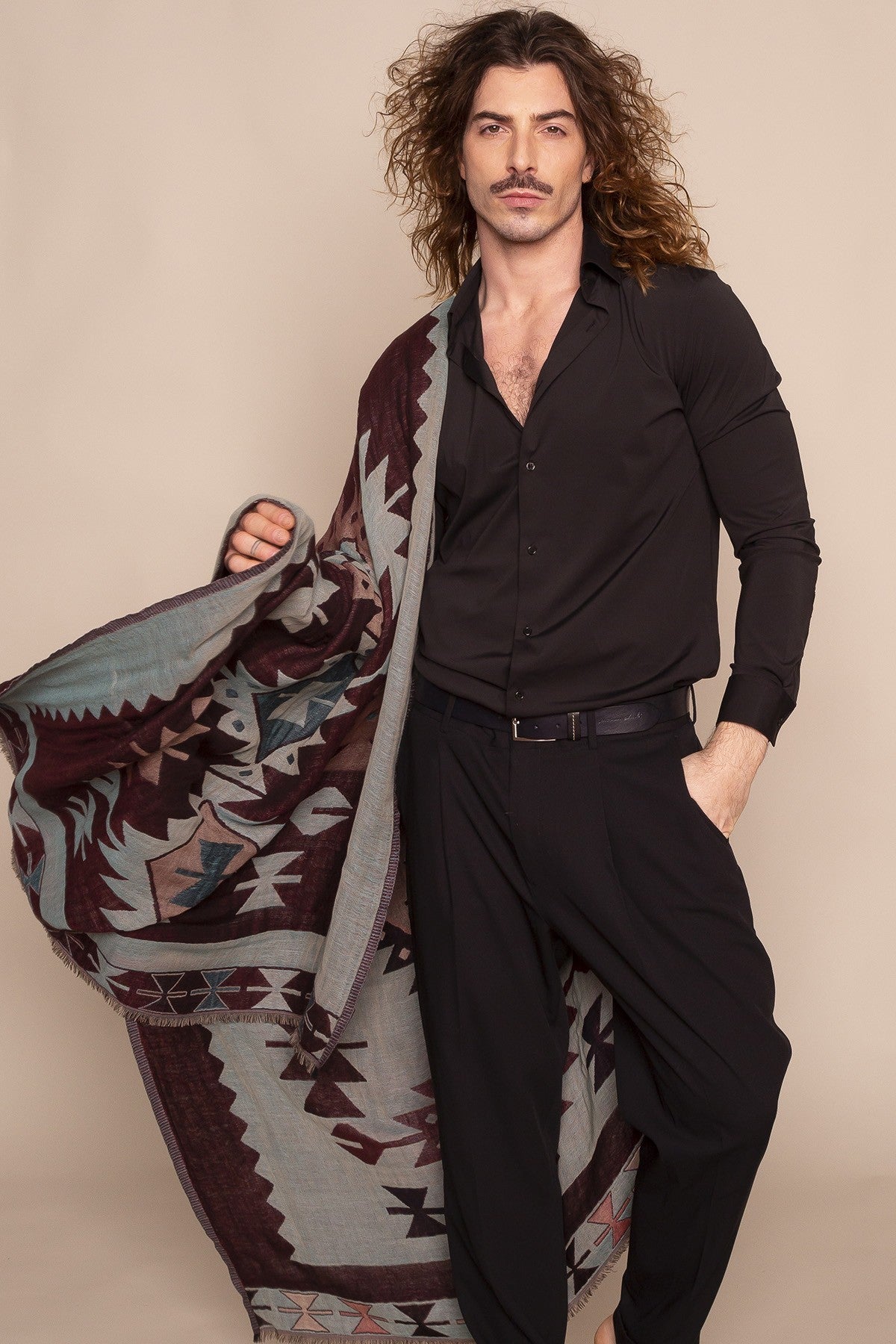 Écharpe pour homme – Création originale Monsieur Charli