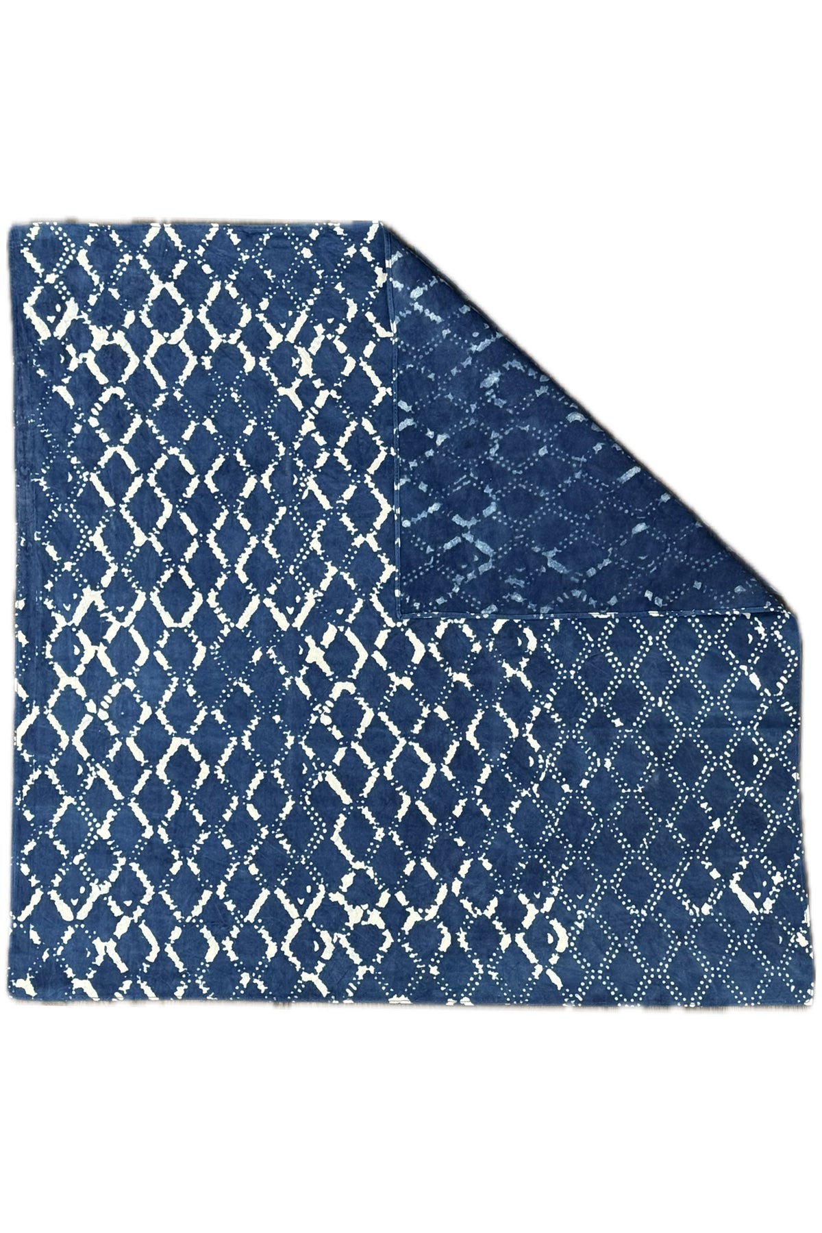 bandana impression indigo 