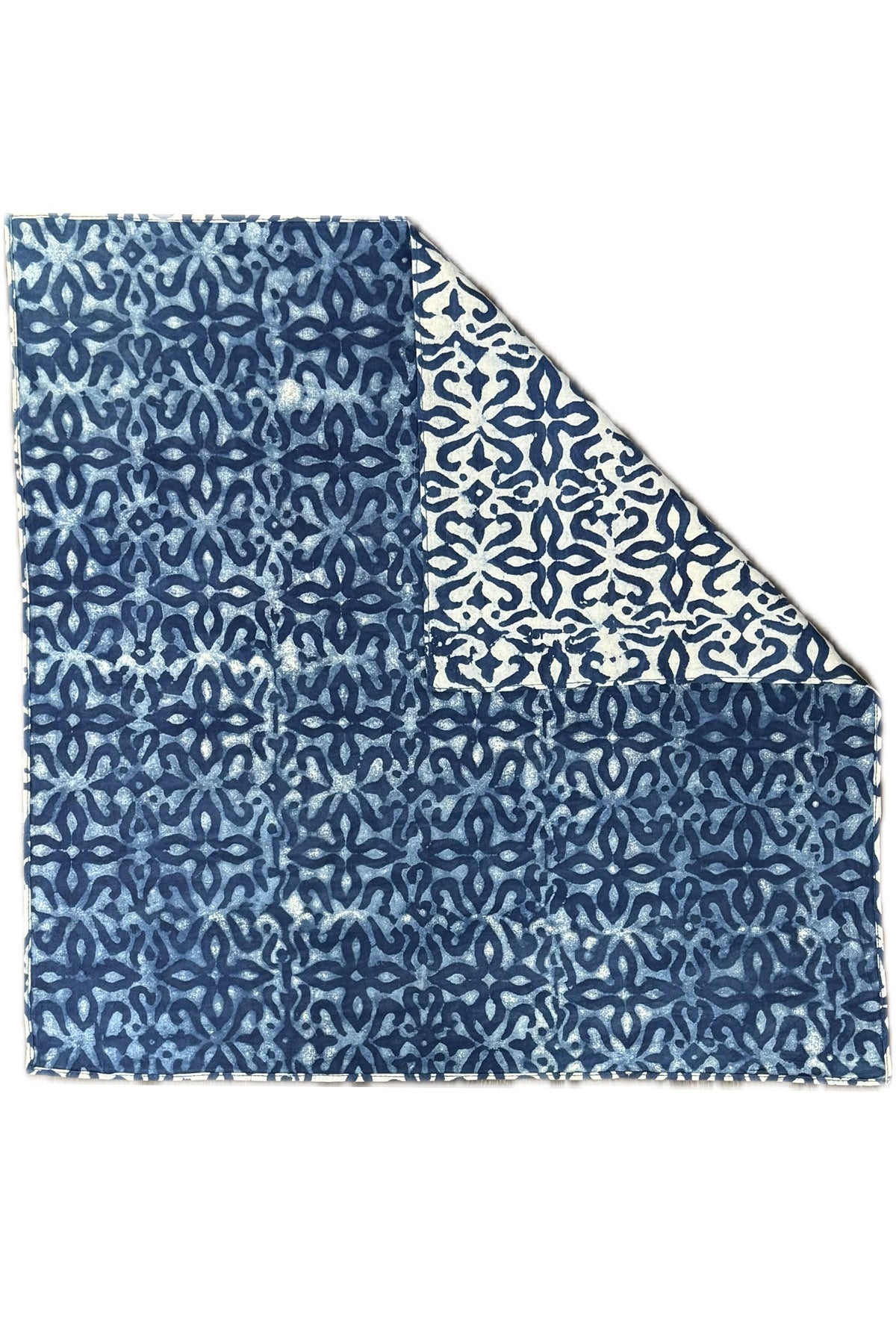 bandana impression indigo 