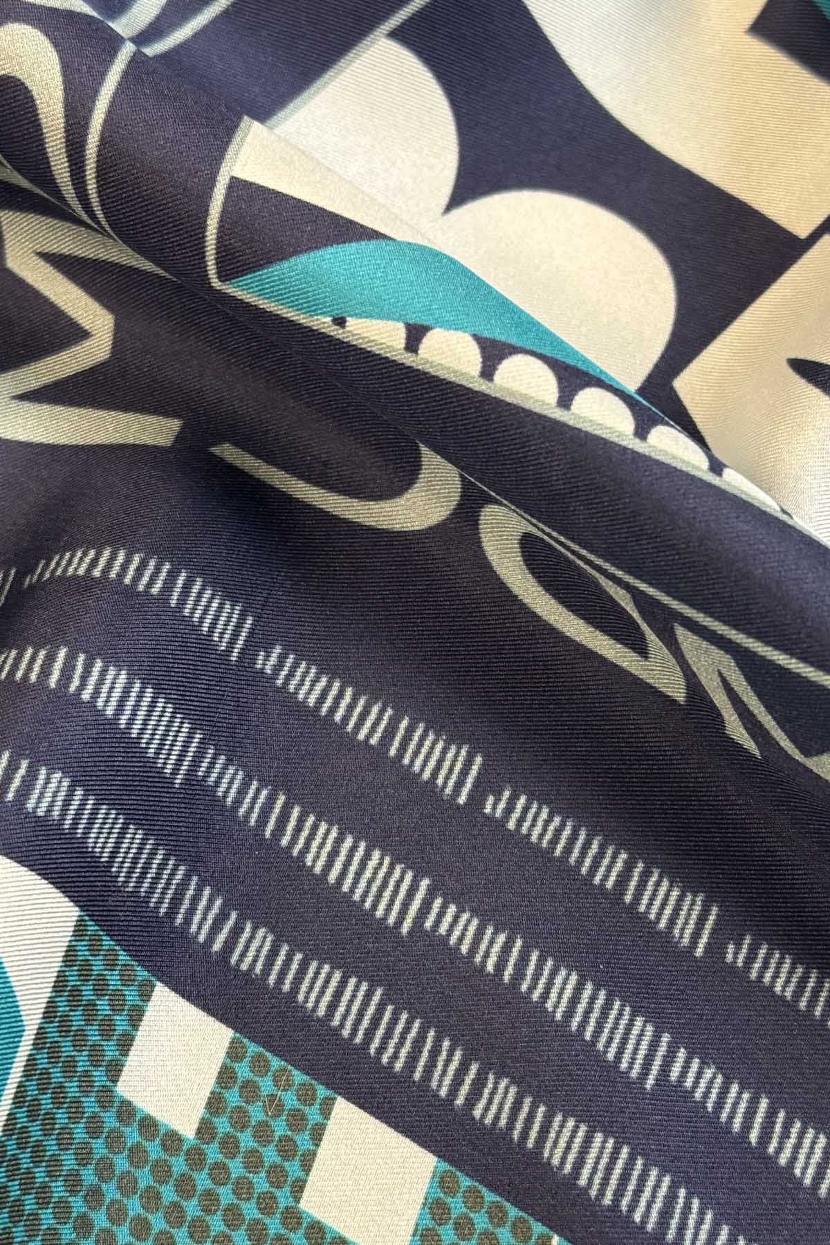 bandana en twill de soie 