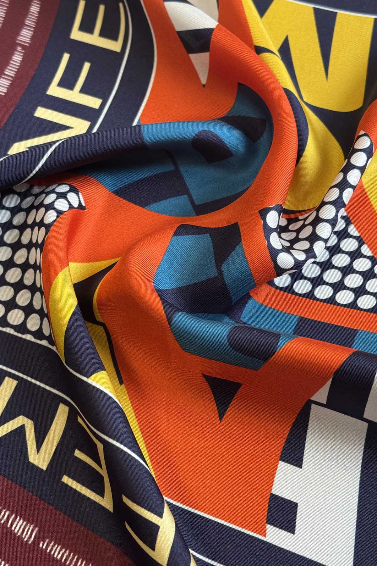 bandana en twill de soie 