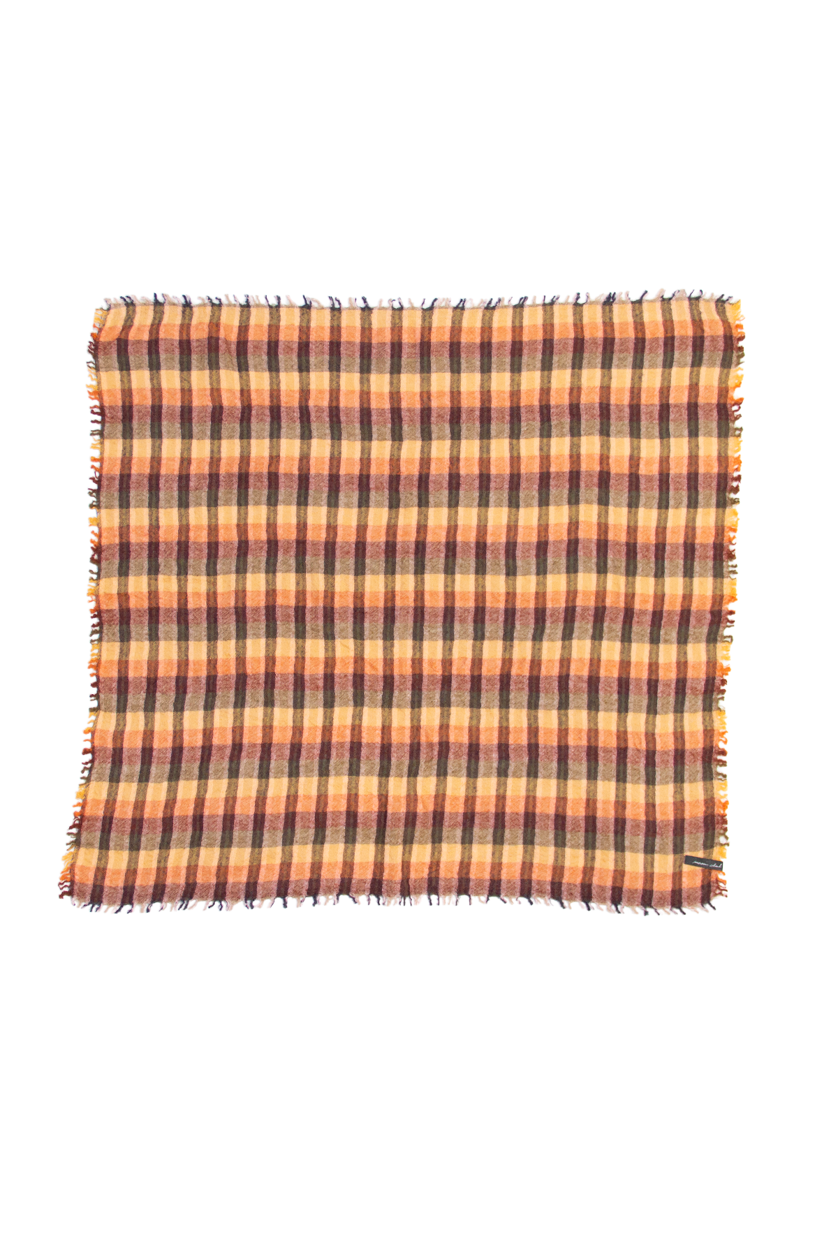 bandana homme en laine écossaise