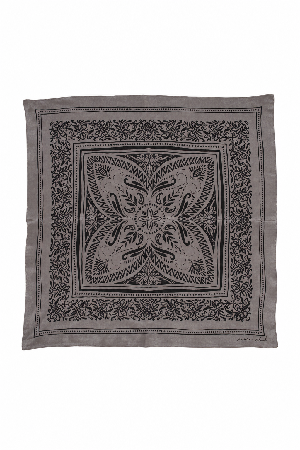 photo d'un bandana en soie 