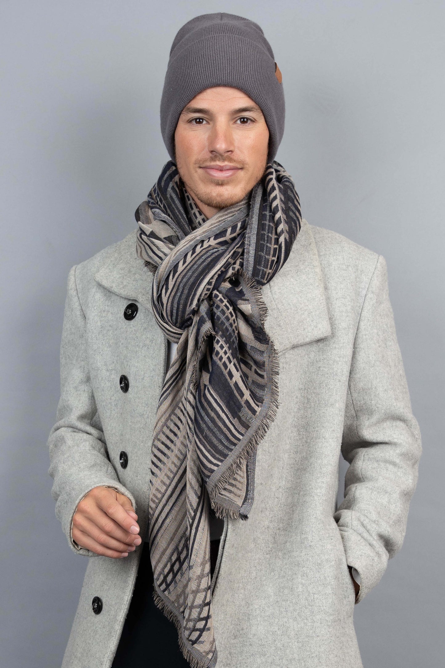 Écharpe pour homme – Création originale Monsieur Charli