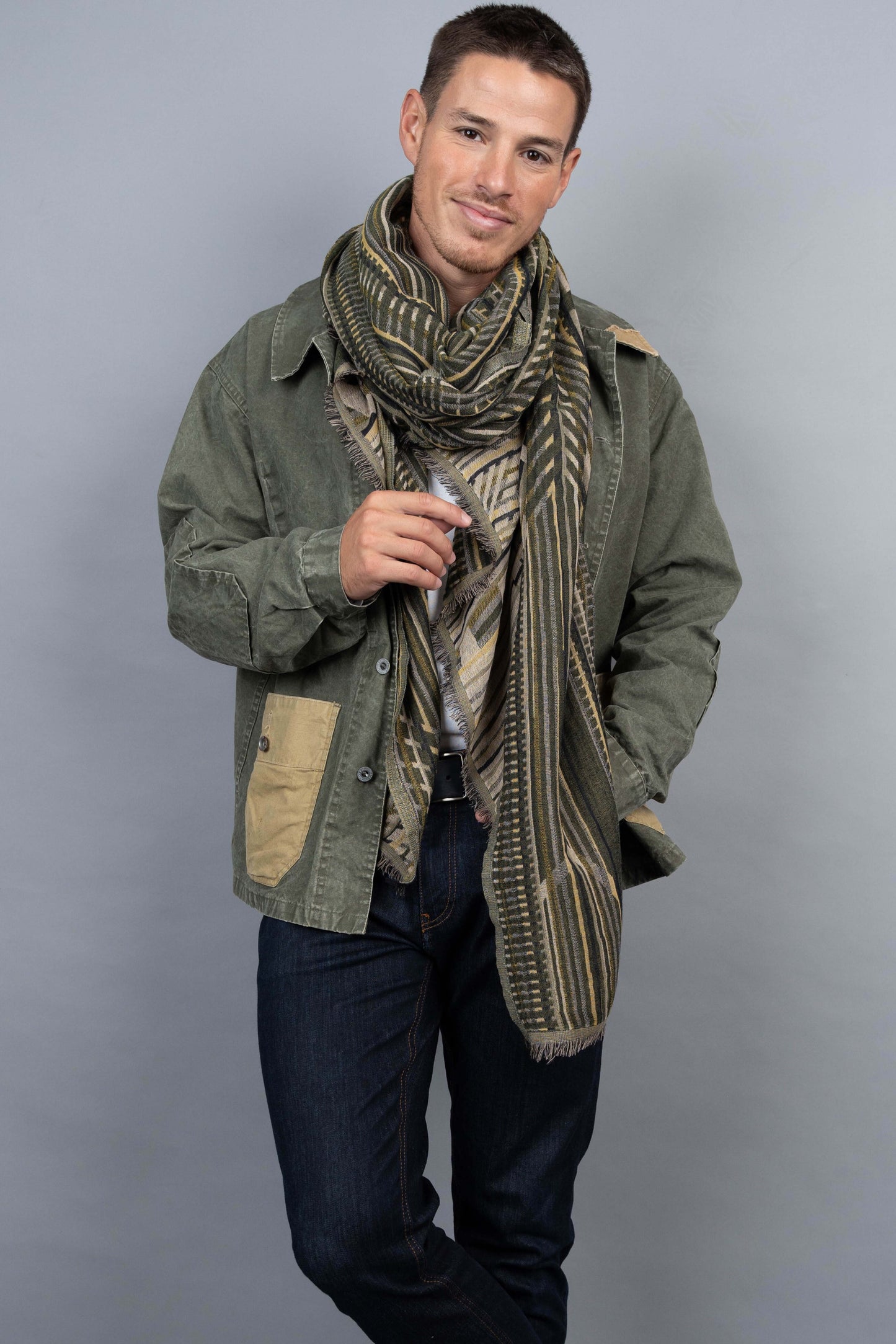 Écharpe pour homme – Création originale Monsieur Charli