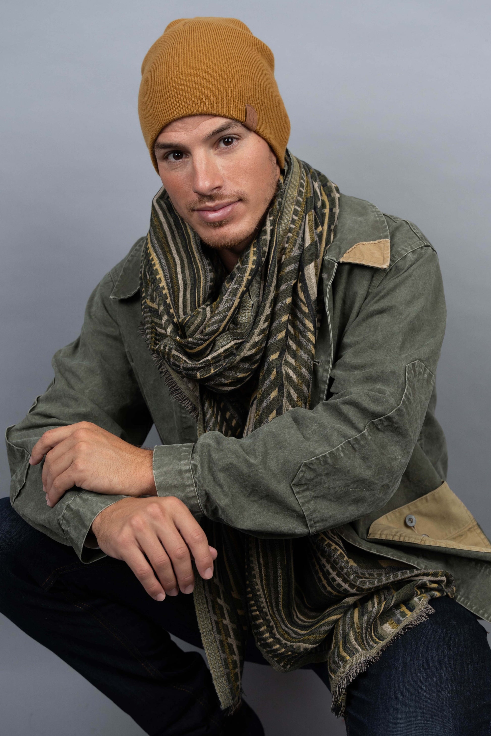 Écharpe pour homme – Création originale Monsieur Charli