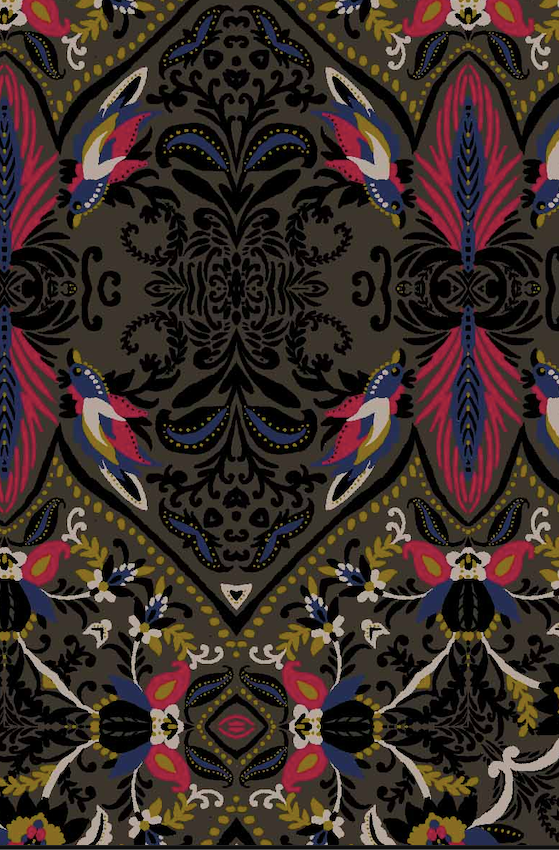 dessin du foulard niels de monsieur charli