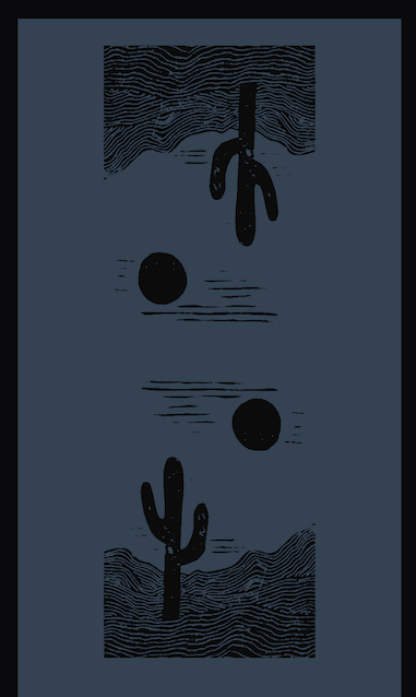 Visuel du foulard spencer bleu de Monsieur Charli