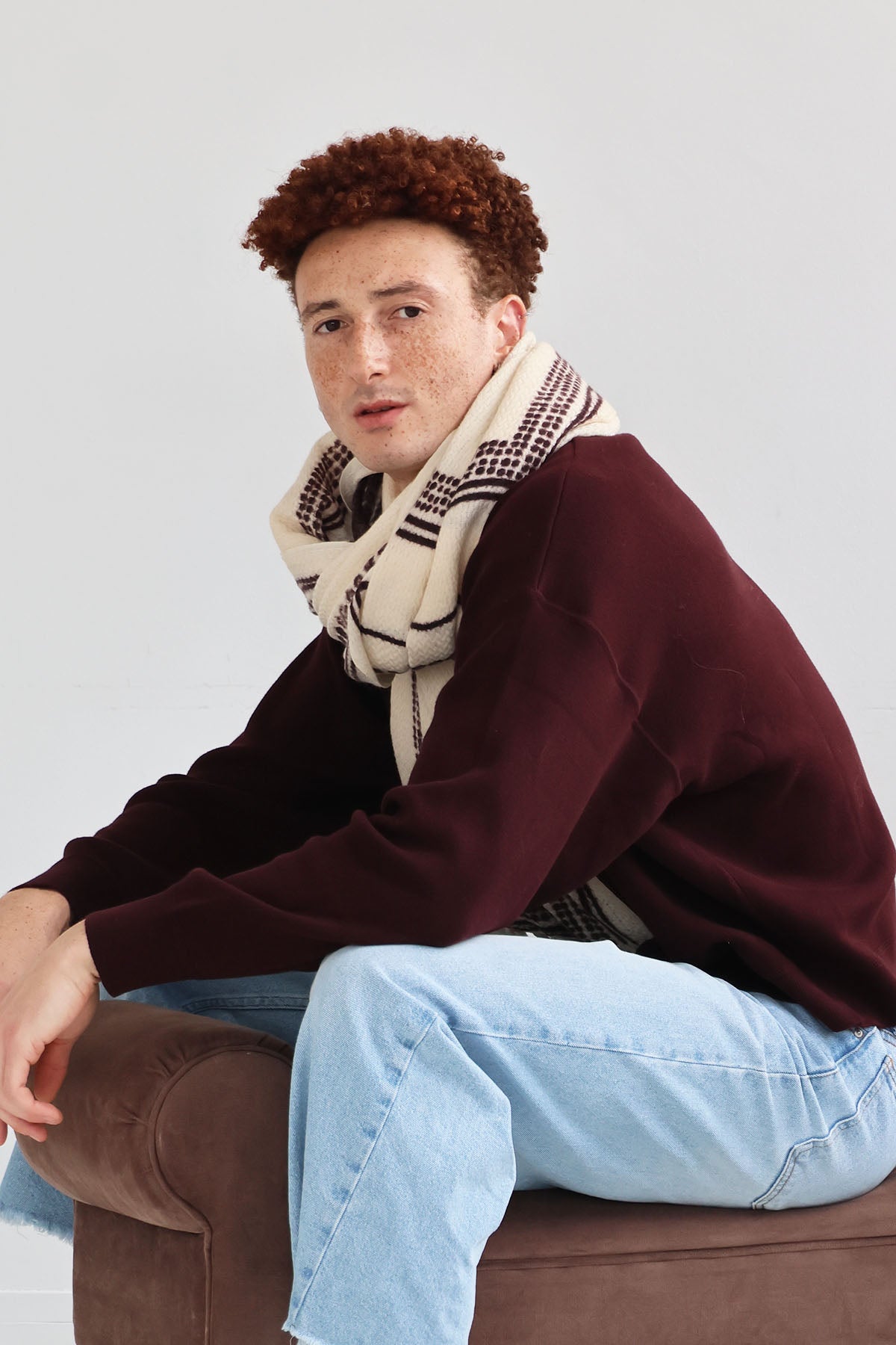 Foulard homme signé Monsieur Charli