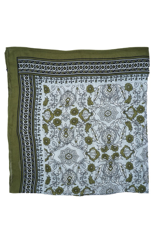 GRAND BANDANA EN MODAL FELIX KAKI