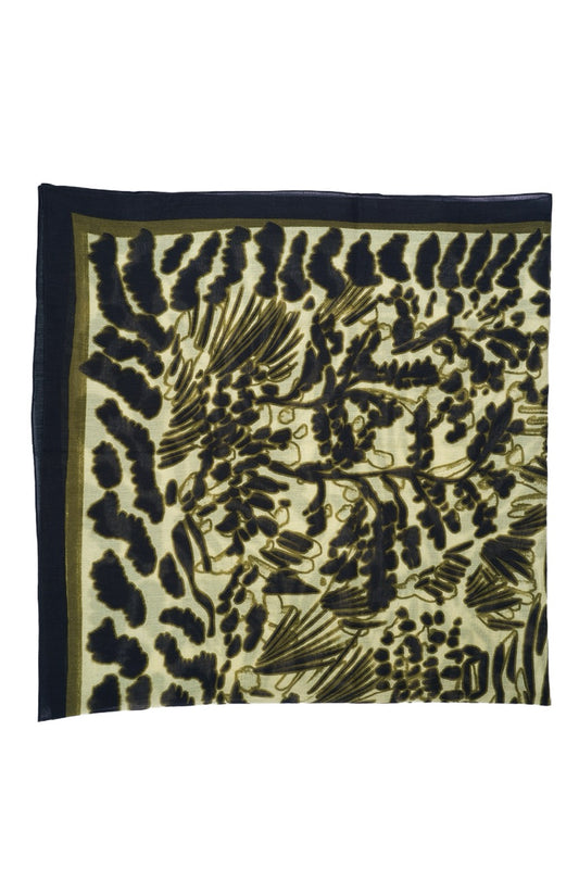 BANDANA EN COTON FILIPO JAUNE