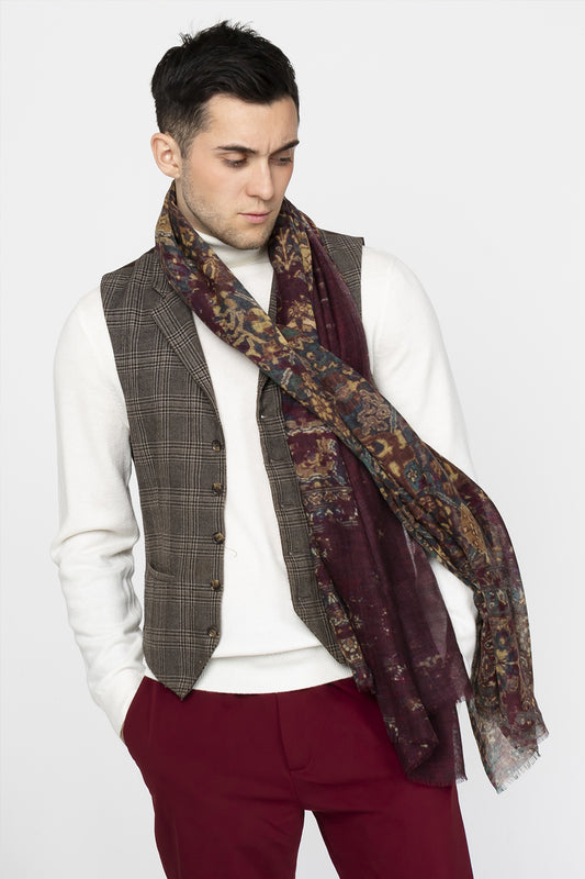 FOULARD GASTON OCRE