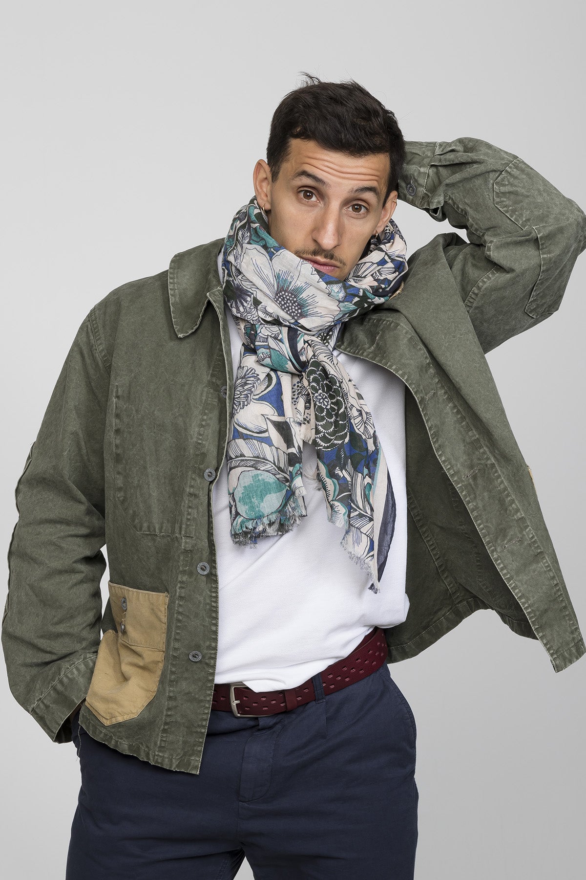 cheche en coton Genzo de Monsieur Chari