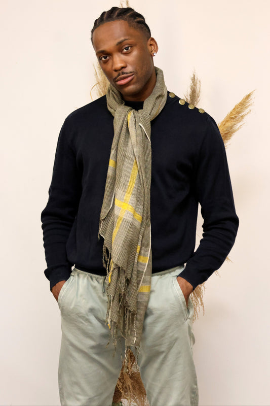 ECHARPE EN LAINE MAXENCE OLIVE