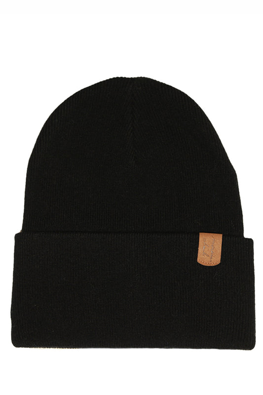 BONNET LAINE MERINO JAMES NOIR