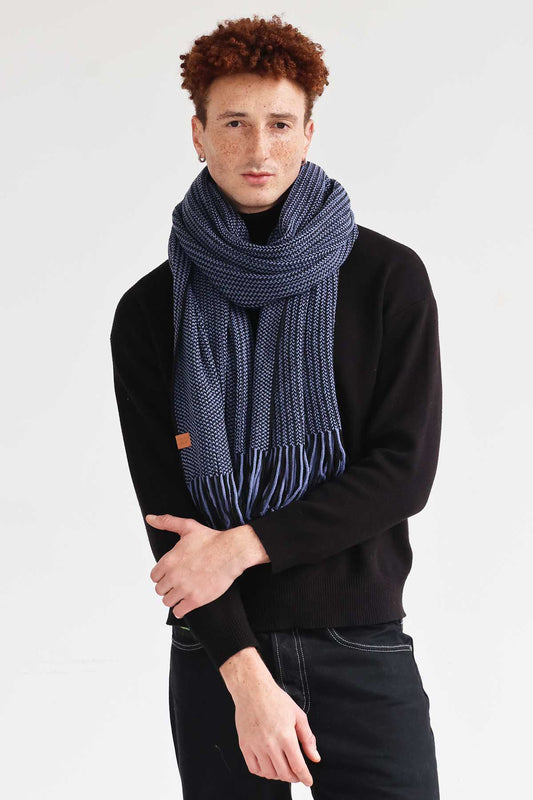 Echarpe maille Joachim signée Monsieur Charli 