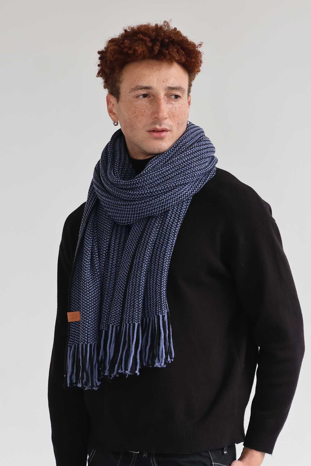 Echarpe maille Joachim signée Monsieur Charli 