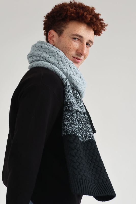 Echarpe maille de Monsieur Charli 