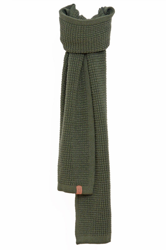 ECHARPE MAILLE JULES KAKI