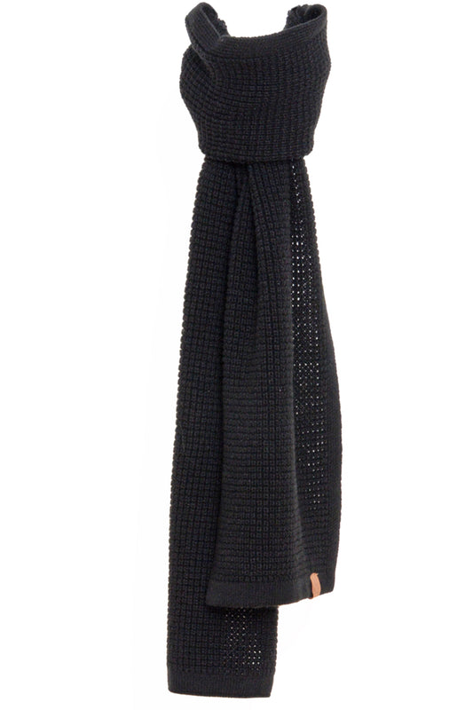 ECHARPE MAILLE JULES NOIR