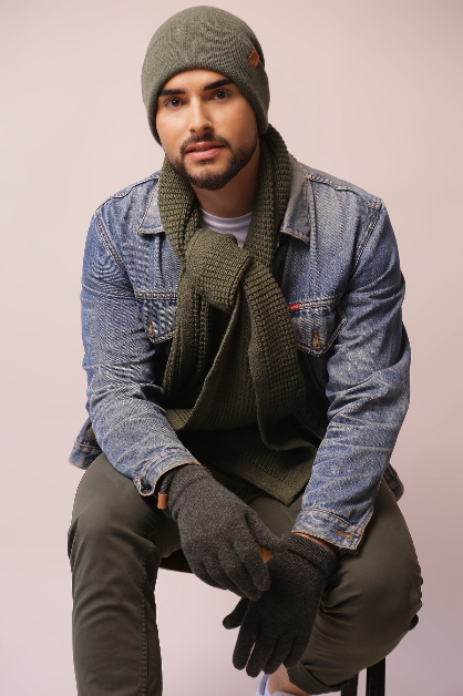 Écharpe pour homme – Création originale Monsieur Charli