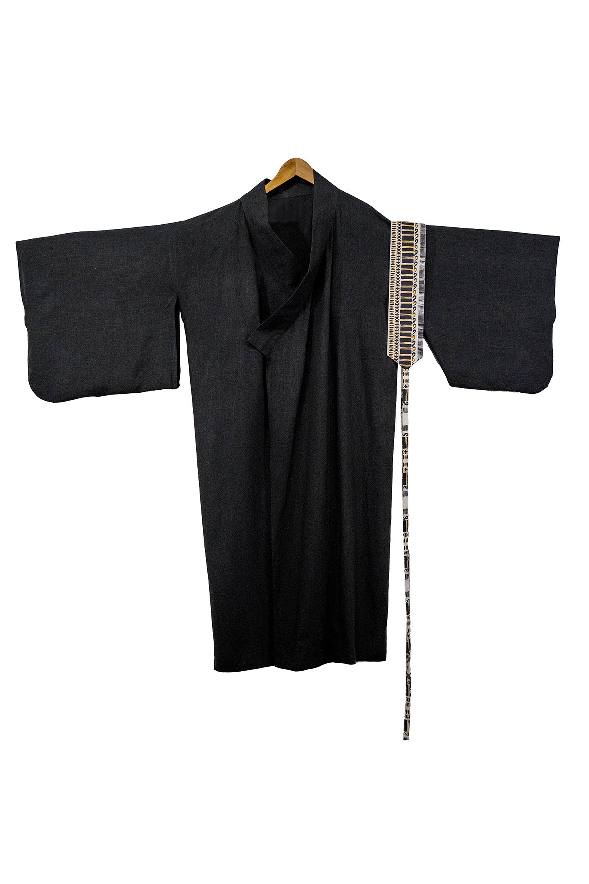 KIMONO LONG KIM NOIR