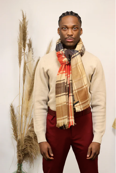 Écharpe pour homme – Création originale Monsieur Charli