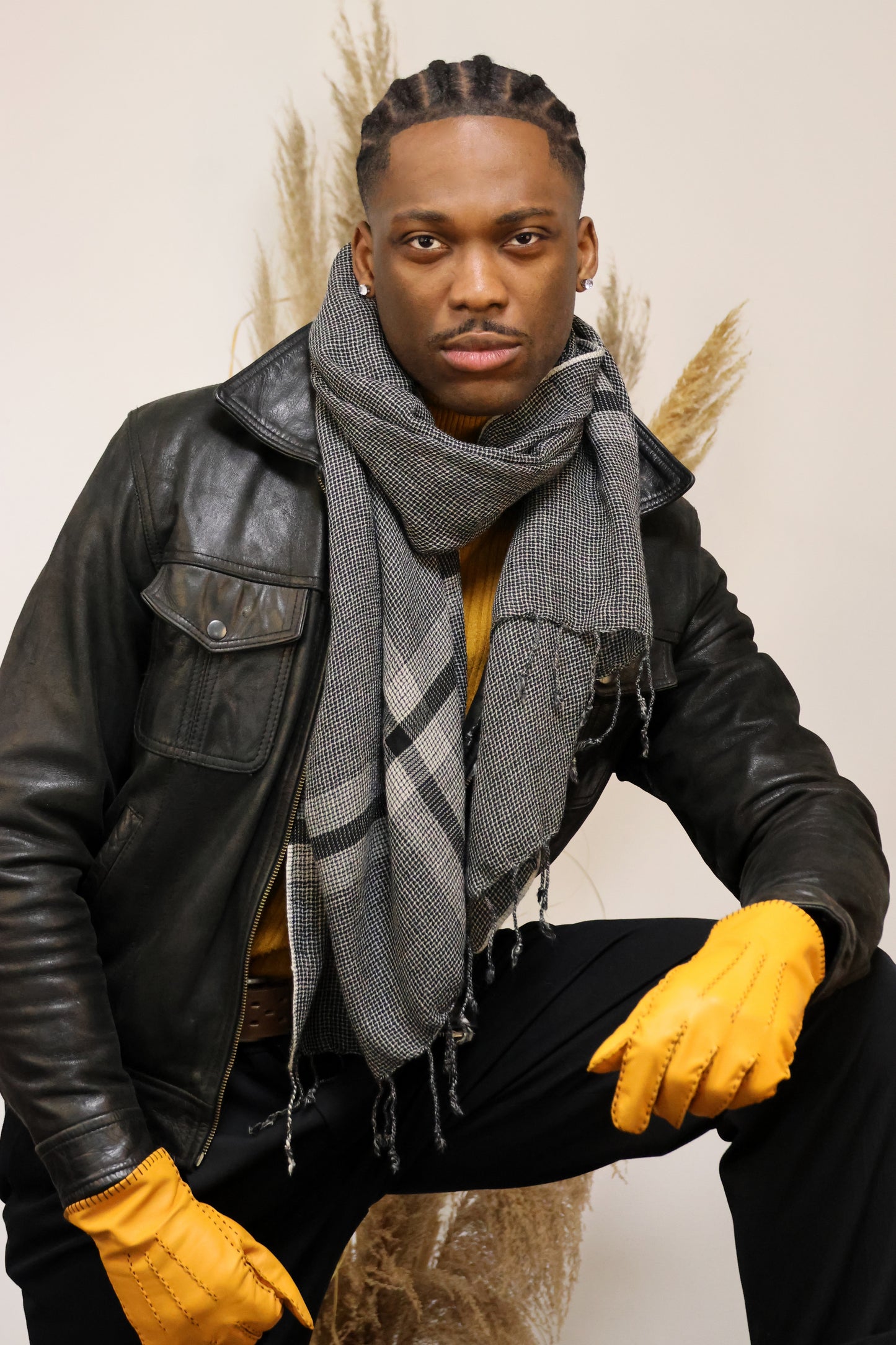 Écharpe pour homme – Création originale Monsieur Charli