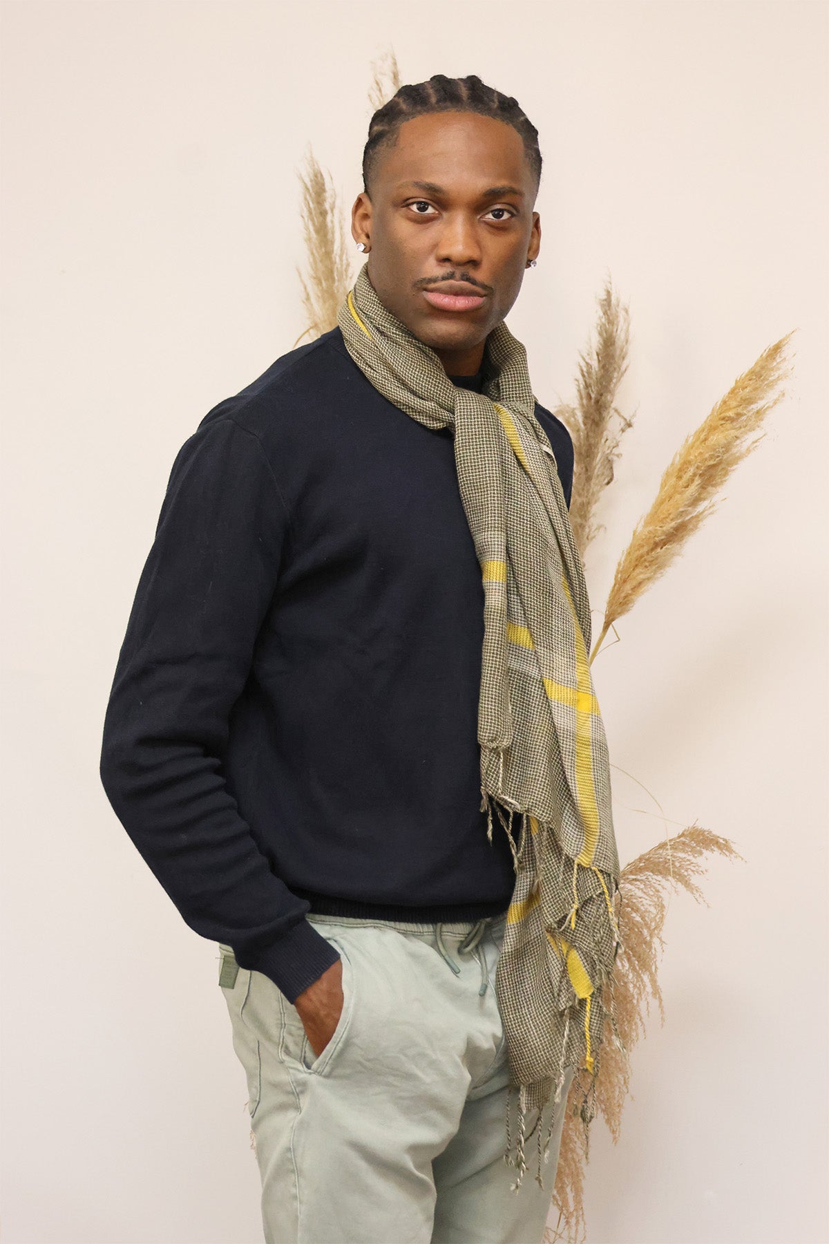 Écharpe pour homme – Création originale Monsieur Charli