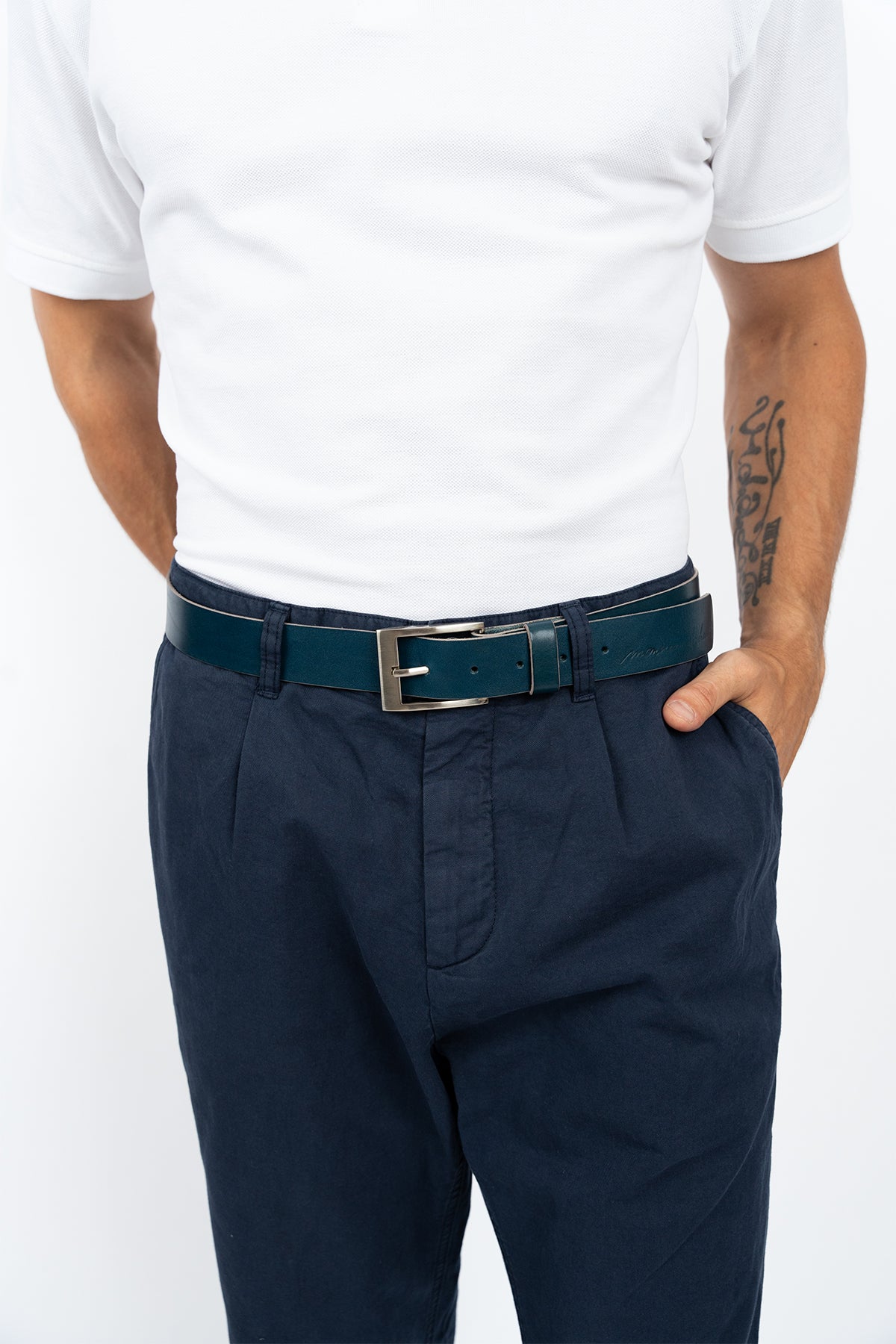 CEINTURE OCTAVE INDIGO