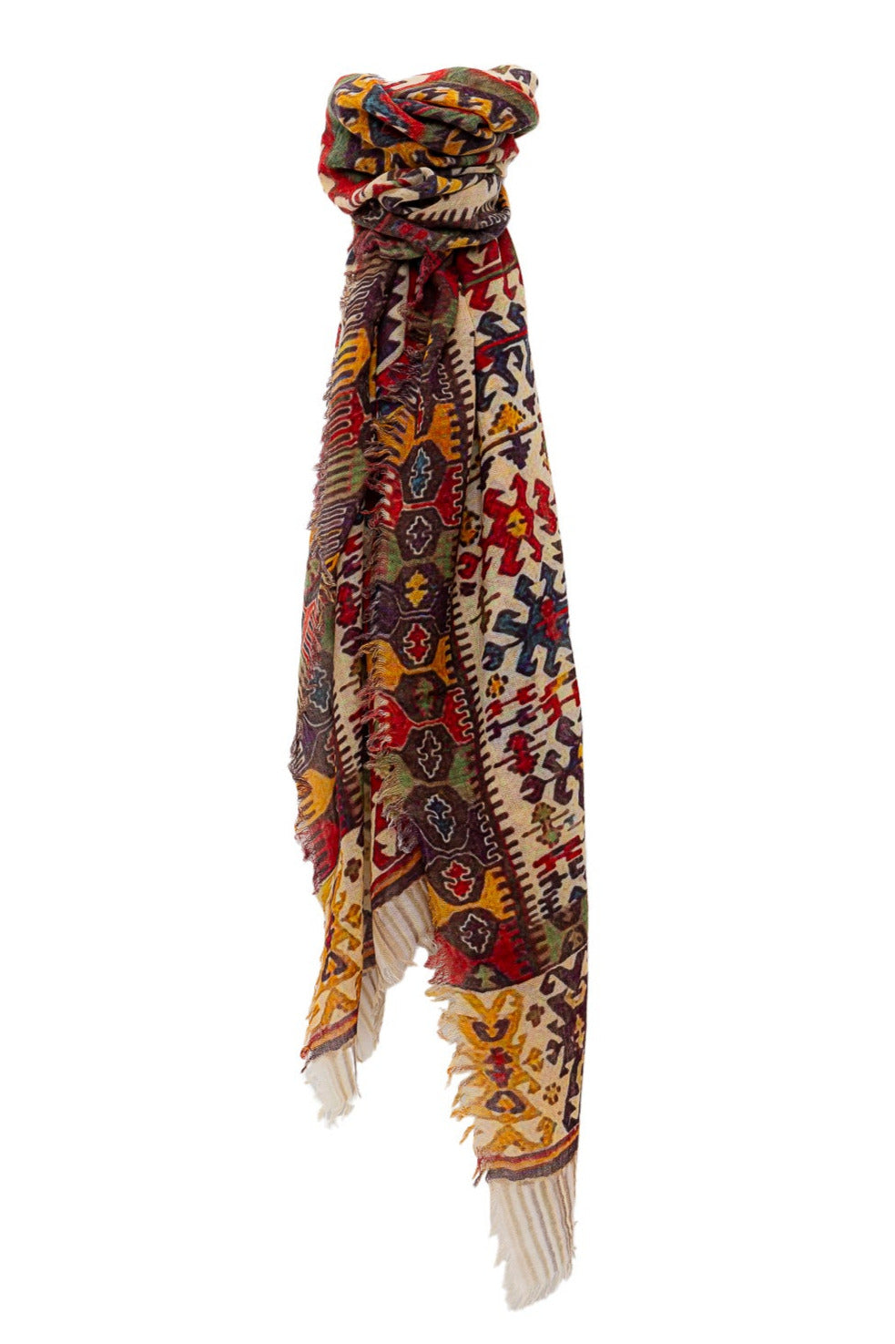 un foulard imprimé de Monsieur Charli