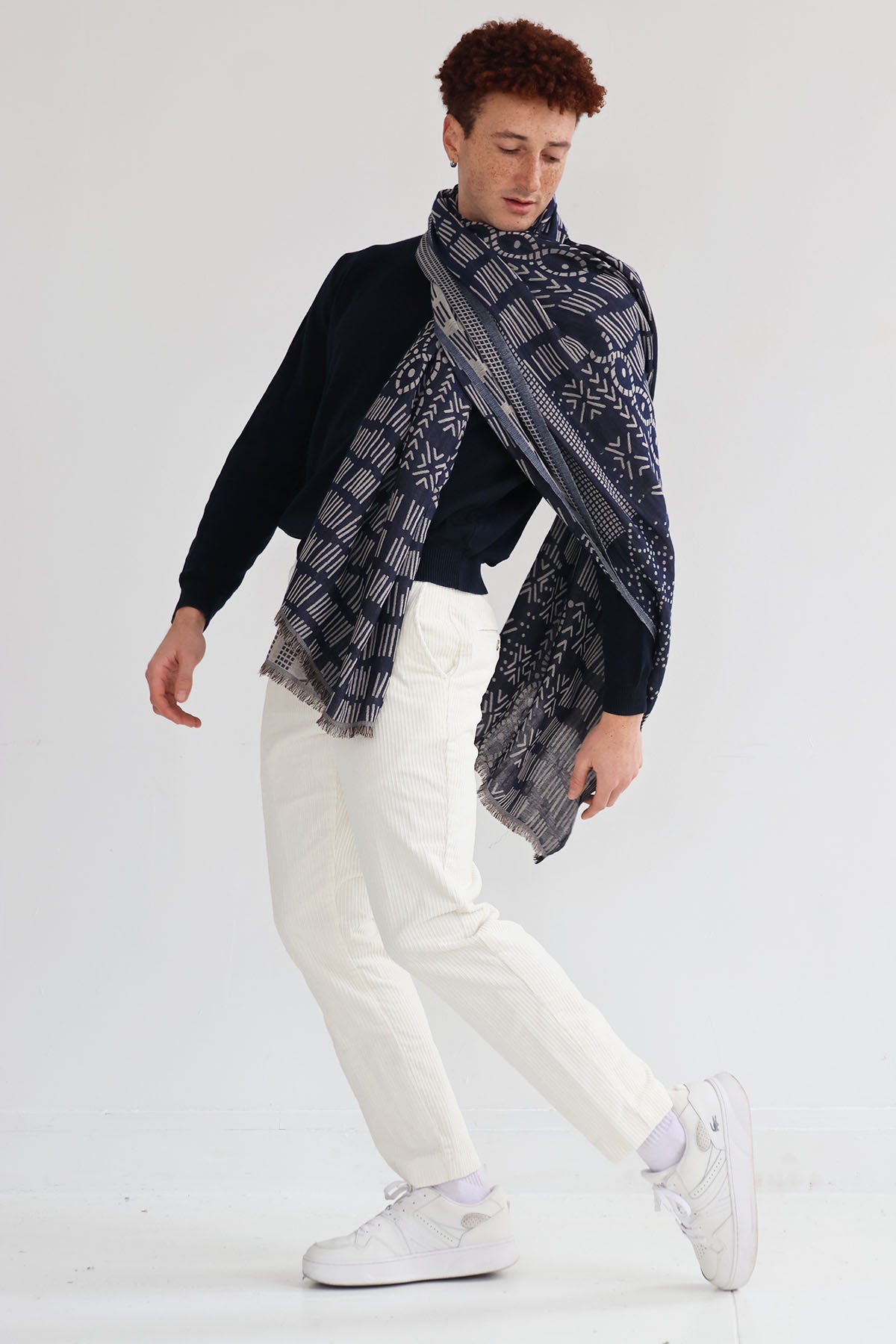 Écharpe pour homme – Création originale Monsieur Charli