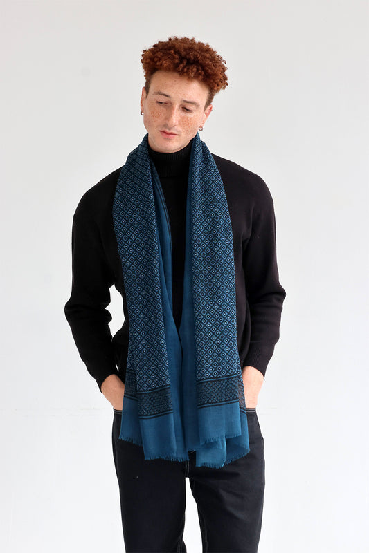 FOULARD EN LAINE PIERIC